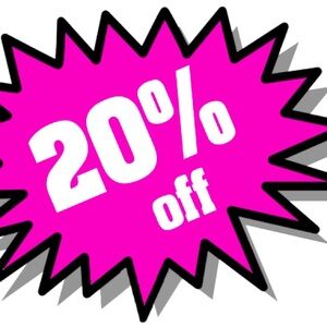 20% off EVERYTHING today only!